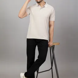 TRIUS Men Self Design Polo Collar T-shirt-picture-20