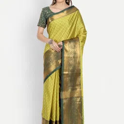 AVANTIKA FASHION Women Woven Design Zari Kanjeevaram Saree image 3