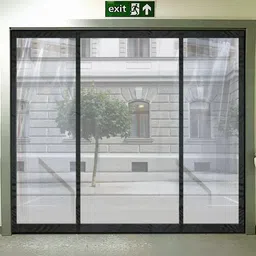 Stylista Transparent Insulated Magnetic Door Curtain - 82 x 142 inch - PVC thickness 0.3mm-picture-37