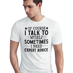 Seekbuylove Typography Printed Bio Finish Pure Cotton T-shirt image 4