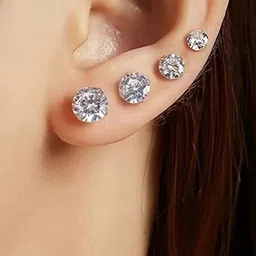 Balasundri Contemporary Studs Earrings-picture-19