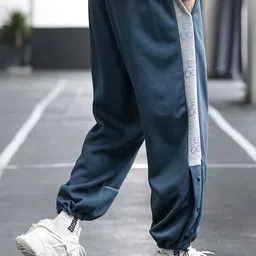 StyleCast Men Loose Fit Joggers with Side Stripes image 2