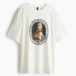H&M Women Oversized Printed T-shirt-picture-37