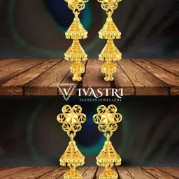 VIVASTRI Women Gold-Plated Alloy Earrings-picture-39
