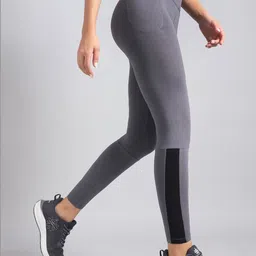 CULT Women Grey Step Up Cotton Tights-image-21