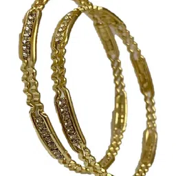 MAA sitala store Set of 2 Gold-Plated Alloy Zircon-picture-37