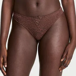 Victoria's Secret Women Self Designed Lacie Lace-Up Low-Rise Bikini Briefs-picture-18