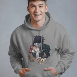 Silver Moon Clothing Men Printed Hooded Sweatshirt-picture-51
