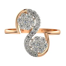 VALANOVA Women Rose Gold Ring Diamond-picture-11