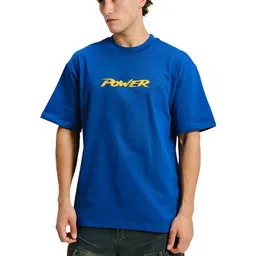 BDSQUARE Men Cotton Printed Oversized T-shirt-picture-39