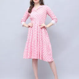 KALINI Women Ethnic Motifs Printed Pure Cotton Kurta-image-70