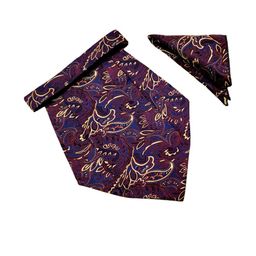 voici Paisley Design Cravats & Pocket Square Combo-picture-10