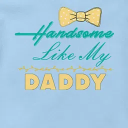 THE PRINT PLATTER Infants Typography Printed Envelope Neck Ultra Bio Wash Cotton Bodysuit image 2