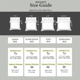 Myntra Elegant Homes Purple 150 TC Queen Bedsheet with 2 Pillow Covers image 4