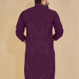 shreeram Men Multi Straight Cotton Kurtas image 3