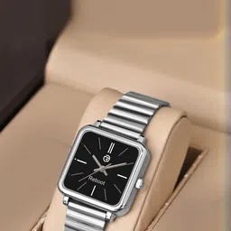 REBOOT Men Dial & Stainless Steel Straps Analogue Watch sh_New158_151Black Designer Square image 4
