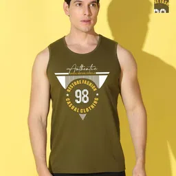 WOOSTRO Men Pack of 2 Typography Printed Round Neck Slim Fit T-shirts-picture-26