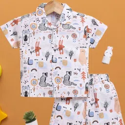 NAAMJAP Kids-Unisex Pure Cotton Printed Clothing Set-picture-54