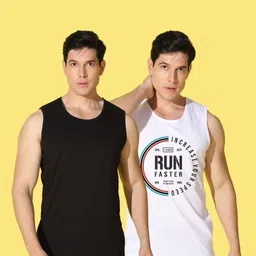 WOOSTRO Men Typography 2 Printed Raw Edge Slim Fit T-shirt image 4