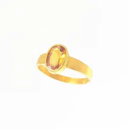 RAVIOUR LIFESTYLE Gold-Plated & Yellow Brass Pearls Finger Ring-image-98