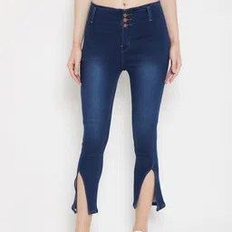 Nifty Women Slim Fit High-Rise Light Fade Stretchable Jeans-picture-28