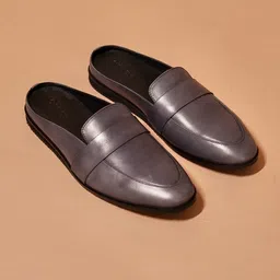 dmodot Men Round Toe Mules Flats-image-75