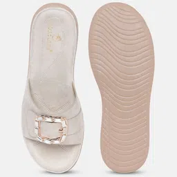 Marc Loire Women Embellished Open Toe Flats image 2