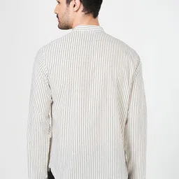 indus route by Pantaloons Men Thread Work Dobby Kurta image 4