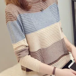 StyleCast Women Colourblocked Pullover-picture-40