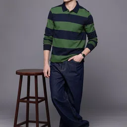 Allen Solly Striped Sweatshirt image 5