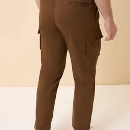 Status Quo Men Mid-Rise Cargo Track Pants image 4