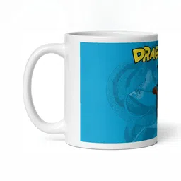 Mr UVD White & Blue Dragon Ball Printed Ceramic Glossy Mug - 350 ml image 3