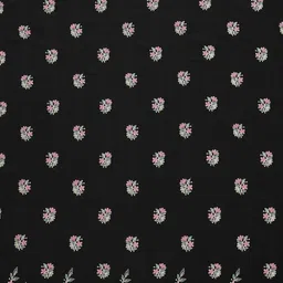 Soch Printed Silk Crepe Unstitched Dress Material image 3