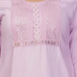 Moda Rapido Women Multi Viscose Rayon Kurta Sets image 5