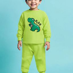 YK X Trampoline Unisex Kids Printed Night suit-picture-30