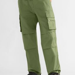 The Souled Store Men Combat Moss Parachute Pants-image-25