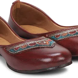 tryfeet Traditional Festive Wedding Party Punjabi Juti Mojari Jutis For Women image 5