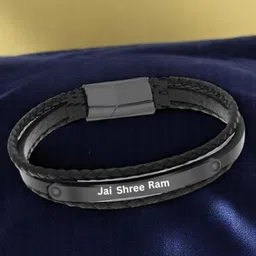 M Men Style Stainless Steel Wraparound Bracelet image 4