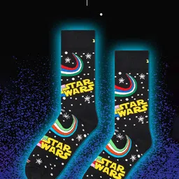 Happy Socks Pattered Cotton Calf Length Socks image 3