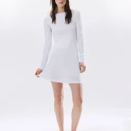 H&M Women Cotton Bodycon Mini Dress-picture-17