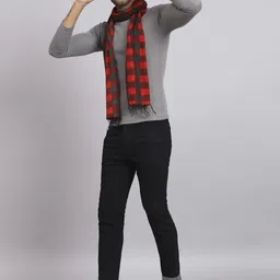 Fame Hype Checkered Men Muffler image 5