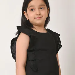 Billion Print Roll-Up Sleeves Cotton Crop Top image 4