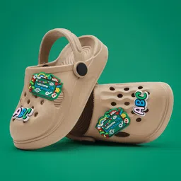 ASIAN Unisex Kids Embellished Clogs-image-27
