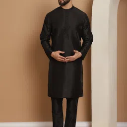 Moda Rapido Mandarin Collar Straight Kurta With Churidar-image-77