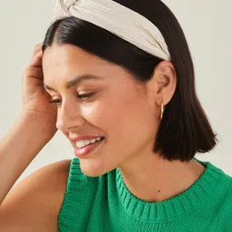 Accessorize Women Pleated Knot Hairband-image-56