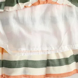 Bella Moda Striped Round Neck Fit & Flare Dress image 4