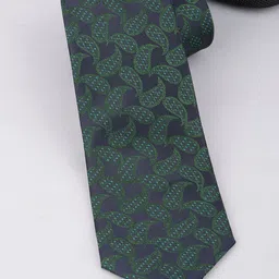 Alvaro Castagnino Men Woven Design Skinny Tie-image-96