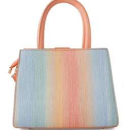 Flingo Elegant Ombre Structured Handheld Bag With Gold Buckle & Shoulder Strap image 3