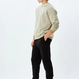 Koton Men Mid Rise Joggers image 5