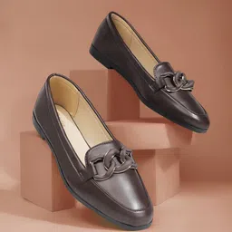 Bata Women Synthetic Loafers-image-24